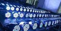 Éclairage Led rgbw 54x3w de couleur blanche, lumière pour dj, fête, spectacle, Disco, mariage, événement, scène de danse