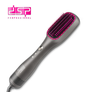 Peigne lisseur professionnel DSP, chauffage PTC, dents en acier inoxydable, outil de coiffage à domicile - Product Image 1