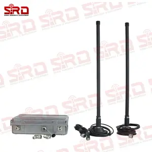 100W Vehículo de alta potencia Banda dual FPV drone 840-890 MHz 890-930 MHz defensa