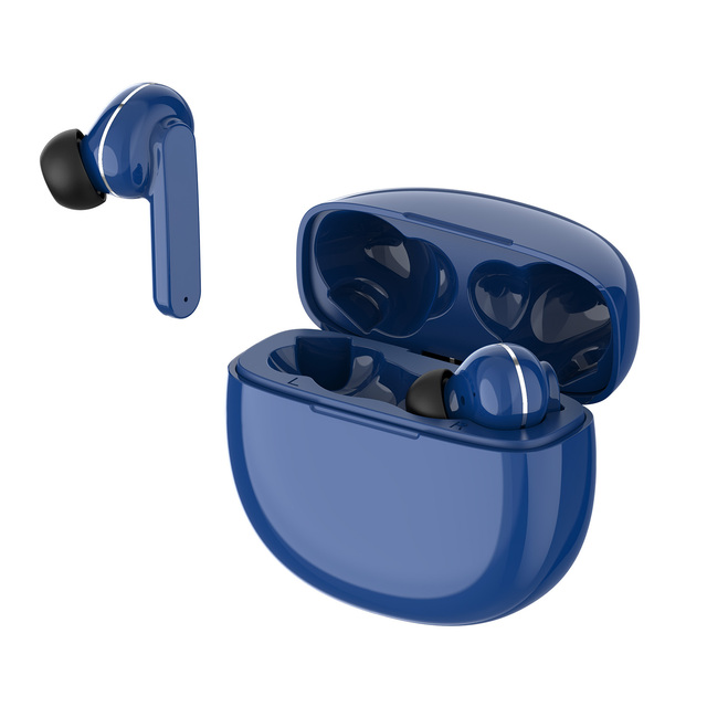 TWS Wireless Earbuds Bluetooth 5.0 IPX4 Waterproof Stereo Headphones AAC Audio 500mAh Charging Case Touch Control Earphones