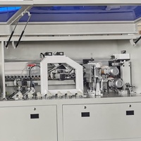 Machine à plaquer les chants Bandeuse à bois Edgebander avec bande en plastique ABS PVC entièrement automatique à grande vitesse