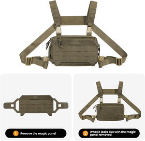 Muestra gratis Trauma Rescue Compact Crossbody Sling Messenger Chaleco Precio razonable Impermeable Tactical Sling Chest Bag - Product Image 6