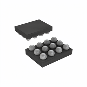 Circuito Integrado de Canal de Fabricante, Chips IC, Interruptor IC SPDT X 2 4.5OHM 12UCSP, Interfaz 12 WFBGA, CSPBGA MAX4717EBC+T - Product Image 1