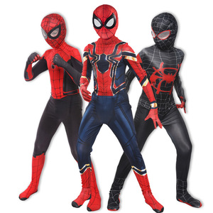 Ingrosso nuovo fantasia ragno uomo di Halloween Cosplay Costume Spiderman tuta per adulti e bambini Cosplay vestiti - Product Image 2