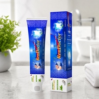 Dentifrice Menthe Fraîche Blanchissant les Dents Prévention des Caries Sans Fluorure Dents Sensibles Haleine Fraîche Longue Durée Soin Bucco-dentaire