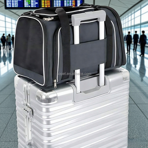 Pet köpek kedi yumuşak taraflı taşıyıcı <span class=keywords><strong>2</strong></span> yan genişletilebilir katlanabilir kedi taşıyıcı seyahat açık kullanım Pet seyahat taşıyıcısı - Product Image 4