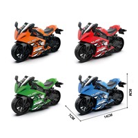 Vente Flash : Moto Jouet en Plastique à Inertie, Modèle de Simulation, Jouet Éducatif Durable pour Garçons de 3 Ans et Plus, Vente en Gros Directe Usine