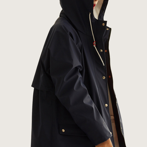 Commercio all'ingrosso lunghi delle signore mens con cappuccio <span class=keywords><strong>antipioggia</strong></span> impermeabile in poliestere impermeabile pioggia giacca - Product Image 4