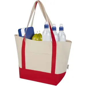 Borsa tote in cotone riciclato Sam, merchandising sostenibile - Product Image 2