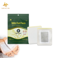Patchs détoxifiants pour les pieds à base de plantes de haute qualité avec tourmaline et vitamine C pour les soins des pieds, certifiés CE, pour un meilleur sommeil