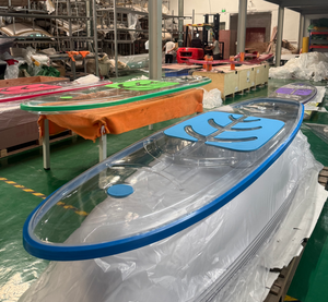 Tabla de <span class=keywords><strong>Paddle</strong></span> <span class=keywords><strong>Surf</strong></span> <span class=keywords><strong>Transparente</strong></span> de Policarbonato para Adultos, Ideal para <span class=keywords><strong>Surf</strong></span> y Remo al Aire Libre - Product Image 6