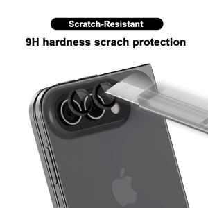 ฟิล์มกระจกนิรภัยป้องกันเลนส์กล้องหลังแบบใสพิเศษสำหรับ iPhone Duo รุ่น AR Eagle Eyes Glass - Product Image 3