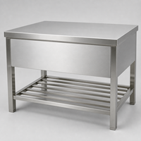 Meja Pemanas Isolasi Perak Stainless Steel 201/304 Asal Cina untuk Peralatan Dapur Komersial Sekolah Hotel