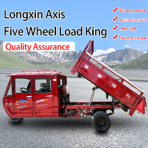 Two-Row Closed Shed Motorized Car for <b>Gasoline</b> Three-Wheeled Farm Dump Water-Cooled Freight Vehicle for Use - Product Image 4