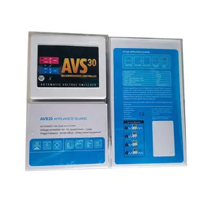 Protetor contra sobretensão AVS 30A Protetor de geladeira Interruptor de Tensão Automático Protetor de Tensão Doméstica