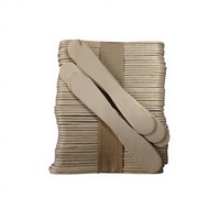 Bâtonnets de crème glacée écologiques en bois de bouleau lisse de 94 mm, faits maison, portables et jetables, vente directe d'usine
