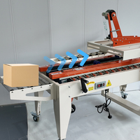 Machine de scellage de boîtes en carton pour aliments, certifiée CE, machine d'emballage industrielle automatique pour le commerce électronique avec garantie