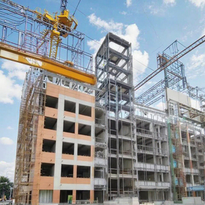 Tùy chỉnh cao tầng nặng Kết Cấu Thép nhà nhiều tầng đúc sẵn khung thép kho kim loại xây dựng - Product Image 2