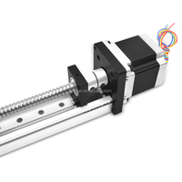 SFU1204 SFU1605 Module de guidage linéaire étape de l'axe Z longueur efficace 50-500mm Kit d'actionneur linéaire de vis à billes pour CNC
