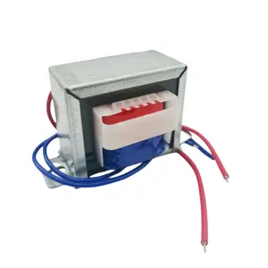 EI28 EI35 EI41 EI48 EI57 EI66 AC 220V 380V için 6V 9V 12V 15V 24V 45V düşük frekans adım aşağı ses izolasyon PowerTransformer