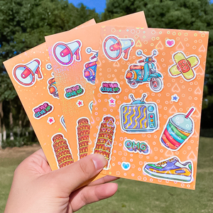Op maat gemaakte kleverige stickers voor snoepdozen, etiketten voor voedselverpakkingen - Product Image 5