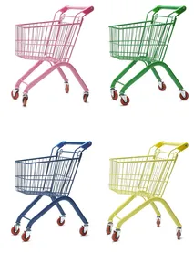 High Quality Supermarket Children Shopping Cart Kids Mini Shopping Cart Trolley