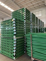 Système de coffrage en aluminium et acier haute résistance, réutilisable, taille réglable, conception industrielle, application en appartement