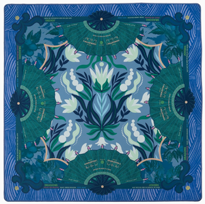 Tapis de Mahjong en Microfibre à Motif Floral, Ensemble de 12 Pièces, Pieds en Acier Inoxydable, Antidérapant, Réduction du Bruit, Prise US 110/220V pour le Poker - Product Image 5