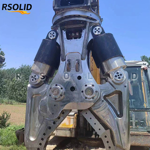 Cisaille hydraulique à double cylindre Rsoliddiesel BYDS650RT BYDS850RT pour excavatrices HD820 SY205 15-35T, pour la découpe de ferraille - Product Image 2