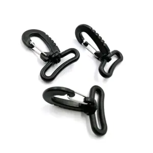 Wholesale Plastic Lobster Clasp Strap Clip Swivel Buckle Hook Paracord Lanyard Hook Buckle For Keychain Webbing Backpack