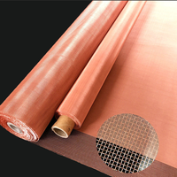 Maille de fil de cuivre pur tissée sur mesure avec un diamètre de 0,6 mm pour cage de Faraday et blindage CEM, tailles personnalisées