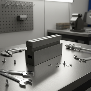 Matriz de Dobragem para Máquina de Dobrar em Aço 42CrMo4 Gunnarpress, Superfície Lisa, Alta Qualidade, 835mm - Product Image 1