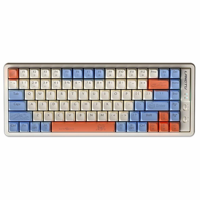 LANGTU GK85 Hot-Swapped Keycaps Tri-Mode BT 2.4G Wireless Mechanical Gaming Keyboard