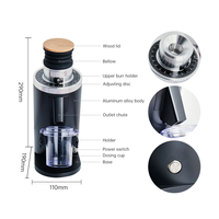 Offre Spéciale DF54 moulin à café à main pour expresso presse française infusion à froid 54mm acier inoxydable fraise aluminium pour usage domestique