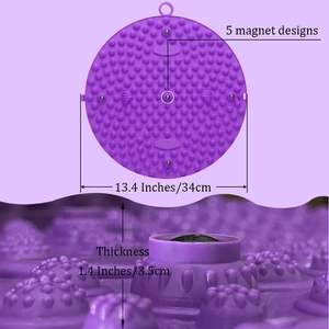 Sırt ağrısı ve stres rahatlığı için özel Logo ile şık ve rahat Tpe derin ayak akupresür refleksoloji kurulu - Product Image 3