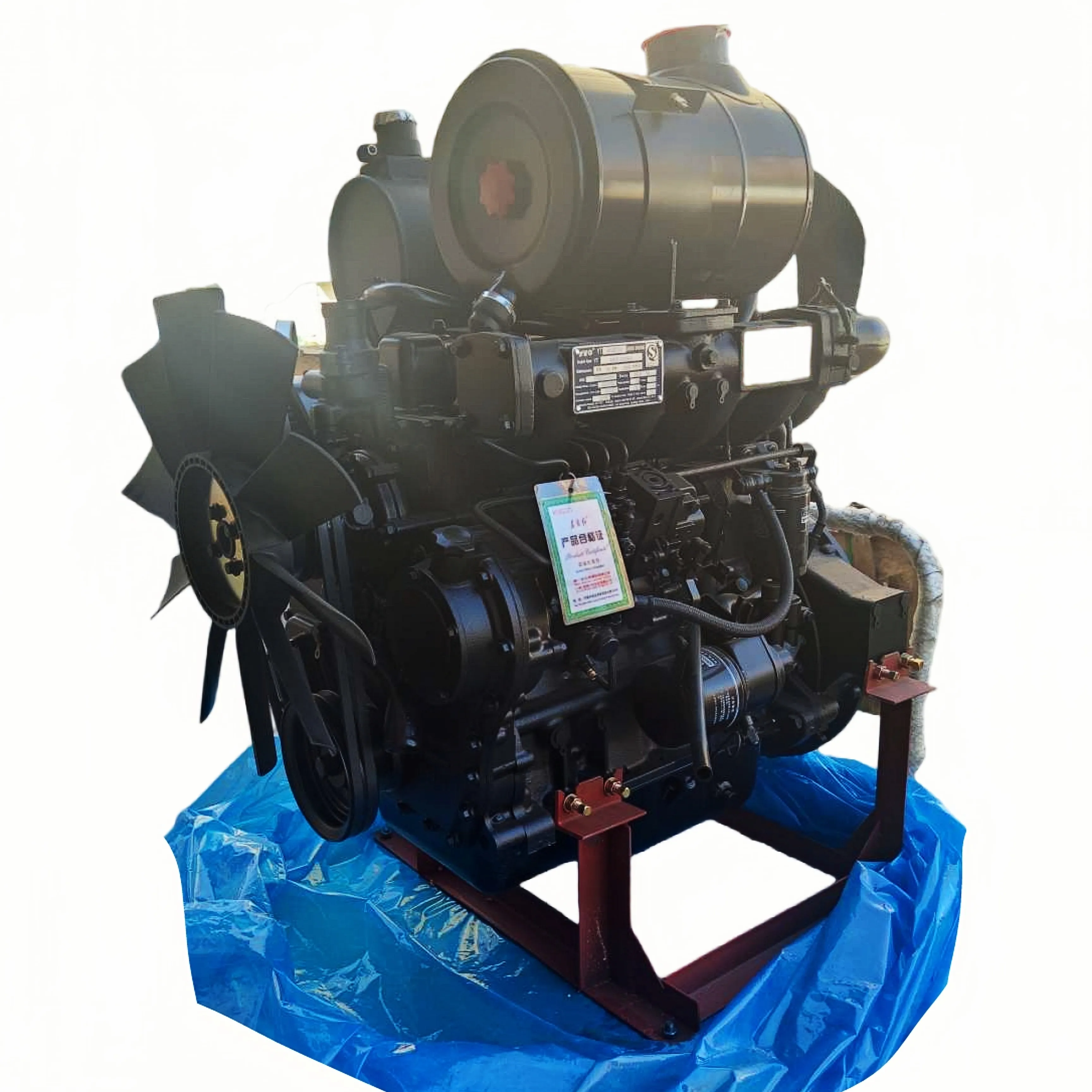 Sıcak yeni düşük fiyat YTO donghong hong YT4A4Z-24 yükleyici kürek özel dizel motor dört eşleşen su pompa silindiri blok