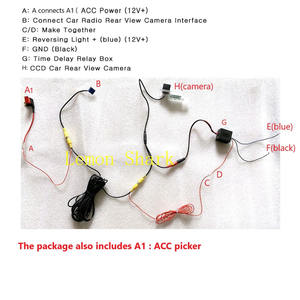 Caméra <span class=keywords><strong>de</strong></span> <span class=keywords><strong>recul</strong></span> Ultra HD CVBS pour VW <span class=keywords><strong>B6</strong></span> B7 Golf 5 6 7 MIB Radio - Product Image 5