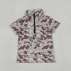 En Stock, Sudadera con Cremallera para Niños, Color Marrón Camuflaje, Estilo Caza, Precio de Fábrica, Ropa para Niños Pequeños - Product Image 2