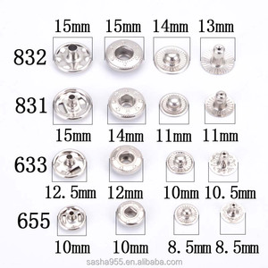 831 633 655 Kim Loại Khóa Khuôn Bốn Khóa Nút Chết Báo Chí Kim Loại Snap Press Ốc Vít Công Cụ Cài Đặt Khuôn Tự Làm Máy - Product Image 4