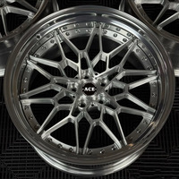 عجلات مصنوعة حسب الطلب 826M من قطعتين مقاس 18 19 20 21 بوصة عجلات رياضية مقعرة 5x112 لسيارات BMW M3 G80 G82 M2 G87