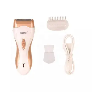 Kemei KM-373 4 In 1 Hair Removal Trimmer Razor Multifunction Electric Shaving Epilator Female Bikini Machine Shaver