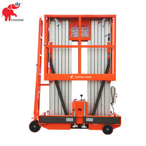 Mobil Küçük <span class=keywords><strong>Platform</strong></span> Asansörü 6m 8m 10m 12m 14m Kendinden Tahrikli Otomatik Sürüşlü Alüminyum Alaşımlı Kaldırma Platformu Fabrika ve Havadan Çalışma İçin - Product Image 3