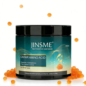 Masque capillaire réparateur OEM ODM 200ml avec extrait de caviar et complexe d'acides aminés pour hydrater et protéger la couleur des cheveux normaux - Product Image 3