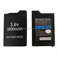 Batterie de remplacement rechargeable 1800mah 2400mah 3600mah 3.6v pour console PSP 1000 2000 3000, manette de jeu