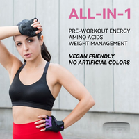LIFE WORTH Fettarmes Pre-Workout-Energie getränk Private Label Branch Chain Aminosäuren Koffein Taurin Supplements Bulk Bag Sachet