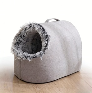 Eco-vriendelijk hondenbed voor alle seizoenen, donutvormig, pluche, warm kattenbed, comfortabel voor kleine en grote honden, design hondenproducten - Product Image 5