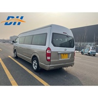 Autobus scolaire de luxe Jiulong 17 places, mini-bus urbain, moteur avant, diesel, d'occasion, conduite à gauche, moteur Cummins, transmission manuelle, Euro 3