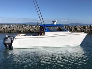 <span class=keywords><strong>Bateau</strong></span> de pêche en catamaran en aluminium de 33 pieds (10 m) avec cabine centrale accessible par le biais d'un couloir, à vendre - Product Image 3