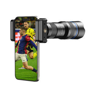 Téléobjectif monoculaire 50 mm avec zoom 20X à <span class=keywords><strong>40X</strong></span> pour la photographie sur téléphone et l'observation en extérieur - Product Image 1