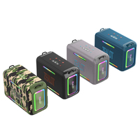 Altavoz Inalámbrico de Alta Potencia Hot Zealot S95 de 120 W con Iluminación RGB, Dispositivo de Audio para Fiestas, Altavoz Portátil Resistente al Agua para Exteriores, TWS